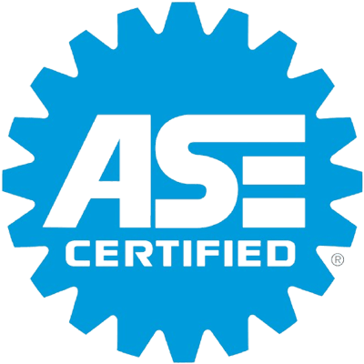 ASE Certified technician badge